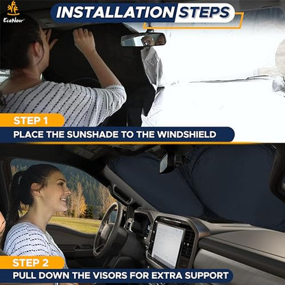 Truck Windshield Sun Shade
