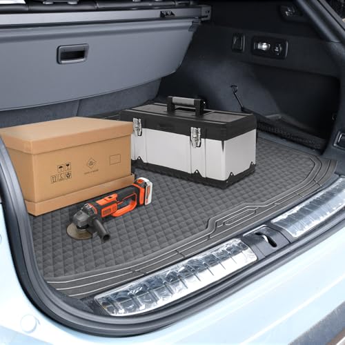 Gray Rubber Car Floor Mats & Cargo Liners