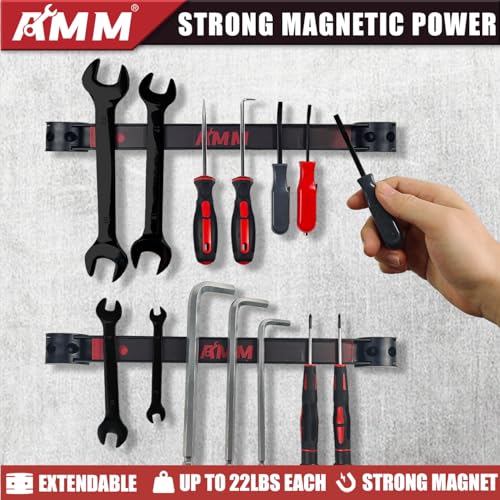 8PCS Magnetic Tool Holder Strip (8 Count)