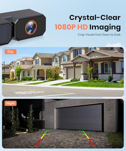 7.2" DVR Portable Solar Wireless Backup Camera