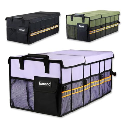 Car Trunk Organizer with Lid