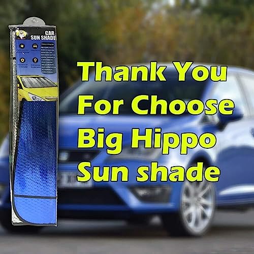 Car Windshield Sun Shade UV Rays Sun Visor Shade (10.5340277777778 Sq Ft)