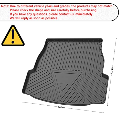 All Weather TPO Cargo Liner Trunk Mat Custom