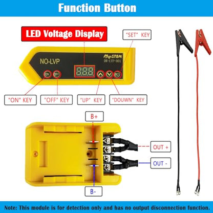 Battery Jumper Cables Compatible with De.Walt Battery Jumper Cables