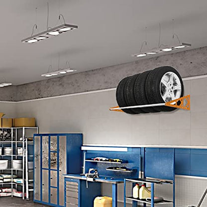 Tire Rack Wall Mount Adjustable 31"