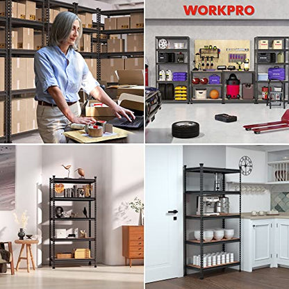 5 Tier Metal Storage Shelving Unit