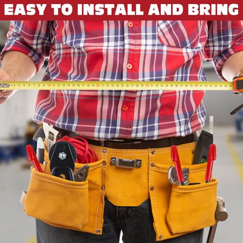 10 Pcs Large Magnetic Hooks Heavy Duty Garage Magnet Hooks Strong Storage Utility Magnetic Hangers with Anti Slip Rubber Coating for Indoor and Outdoor Hanging