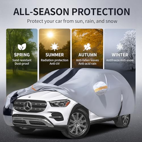 Multi Layer Car Cover Custom Fit for Mercedes Benz GLE 350