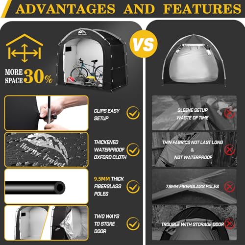 Bike Storage Shed Tent