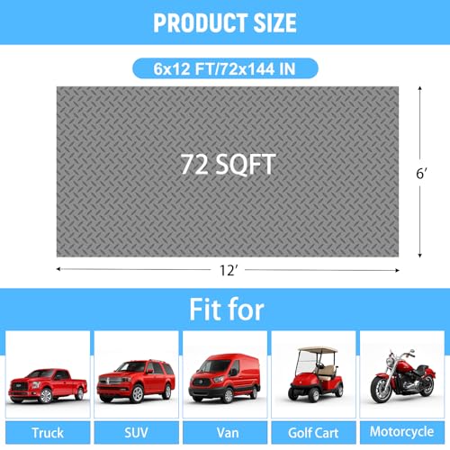6x12 FT Garage Floor Mat
