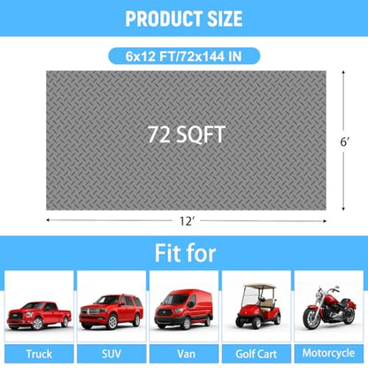 6x12 FT Garage Floor Mat