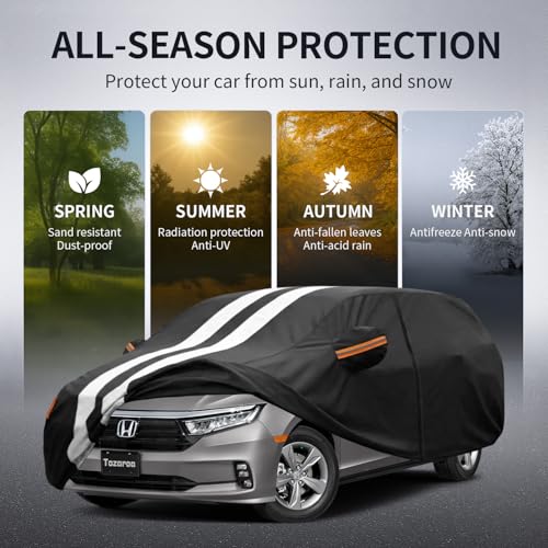 Multi Layer Car Cover Custom Fit for Honda Odyssey