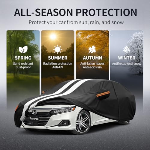 Multi Layer Car Cover Custom Fit for Honda Accord