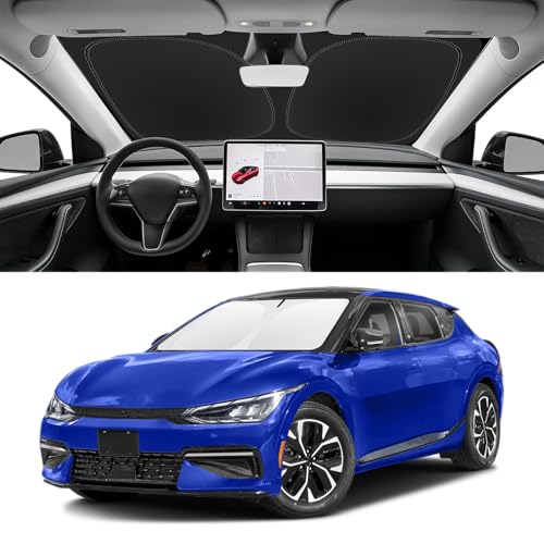 Custom Fit Windshield Sun Shade for Kia EV6 2022