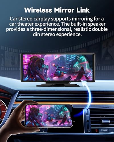 Wireless Portable Carplay Screen for Car