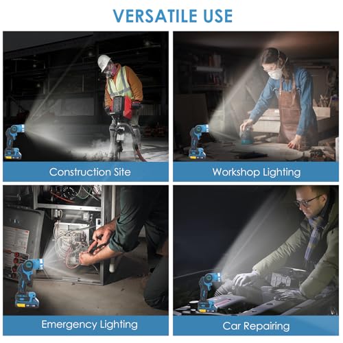 LED Work Light for Makita 18V LXT Lithium Battery
