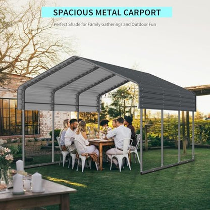 10x15 FT Metal Carport