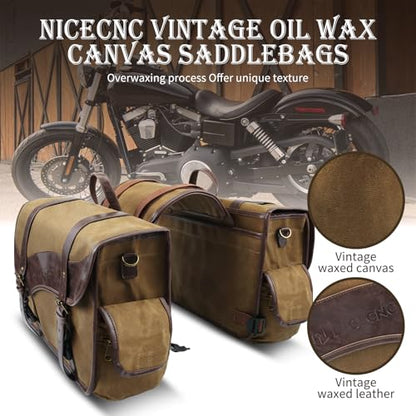 Motorcycle Saddle Bags (2 Count)