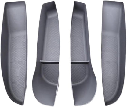 The Car Storage Box Is Suitable Compatible For Tesla Model 3 Highland 2024 Door Slot Storage Box And Car Modification Accessories(Color:Grey)
