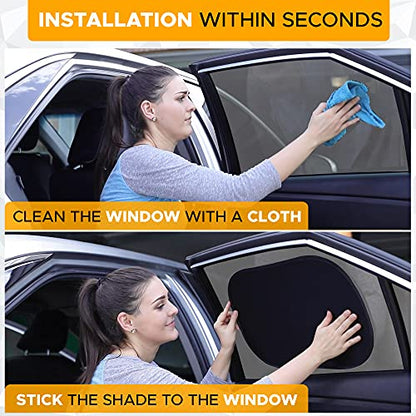 Car Side Window Shade for Baby (2 Count)