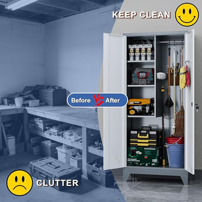 Metal Garage Storage Cabinets with Lock
