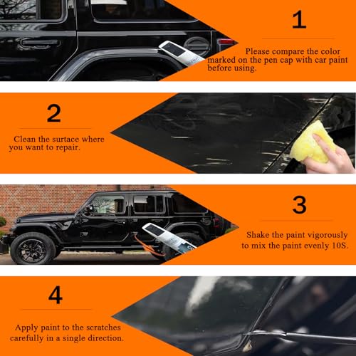 PW7 GW7 Bright White Touch Up Paint for Jeep