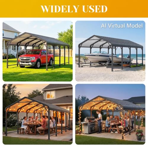 12' x 20' Metal Carport