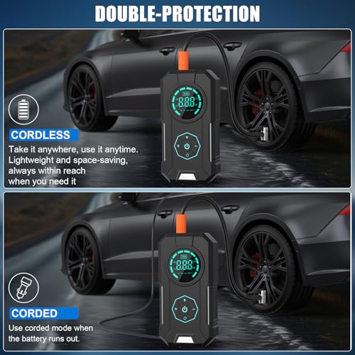 Portable Tire Inflator Air Compressor
