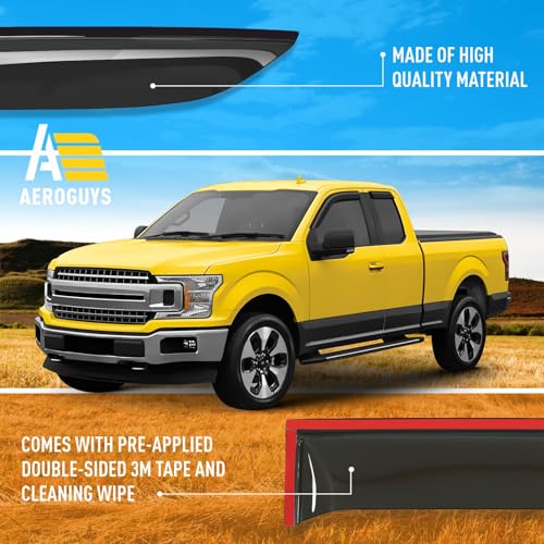 Extra Durable Window Deflectors Tape (4 Count)