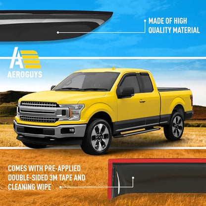 Extra Durable Window Deflectors Tape (4 Count)