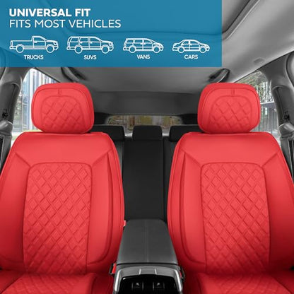 Curated Diamond IV Leather Seat Covers for Cars & SUVs