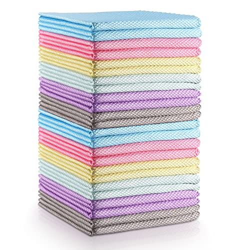 Easy Clean Fish Scale Nanoscale Dish Cloths (2 Count)