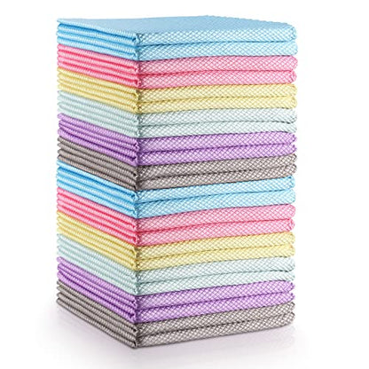 Easy Clean Fish Scale Nanoscale Dish Cloths (2 Count)