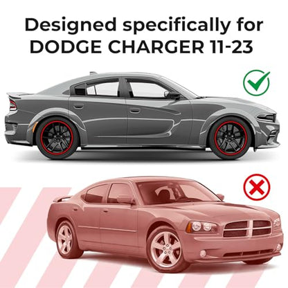 Window Deflectors Smoke Tinted in (4 Count)