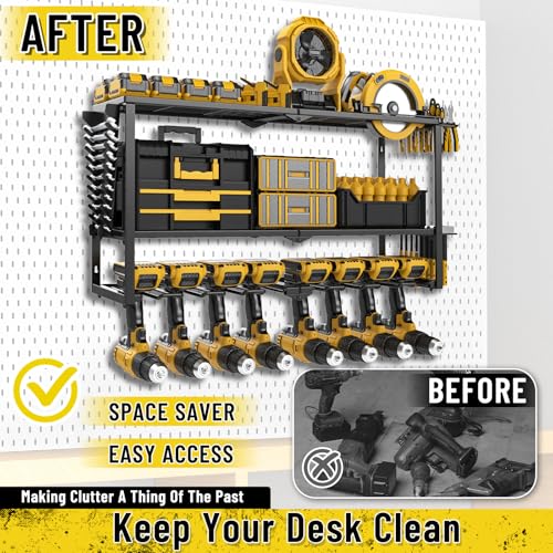 33" Power Tool Organizer Wall Mount