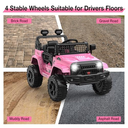 12V Kids Electric Ride On Truck Car w