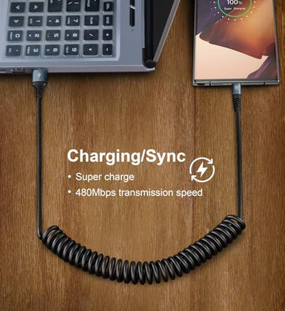 USB Type C Charger Cable Fast Charging (2 count)
