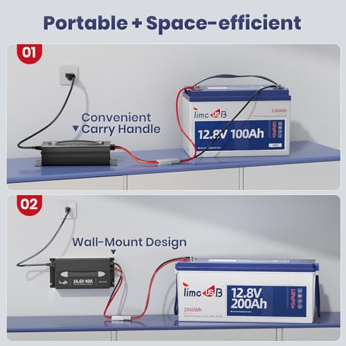 14.6V 40A LiFePO4 Battery Fast Charger