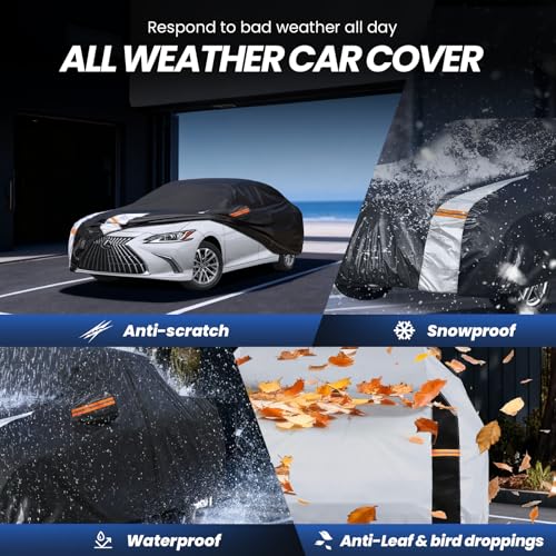 Multi Layer Car Cover Custom Fit for Lexus ES 300 330 350