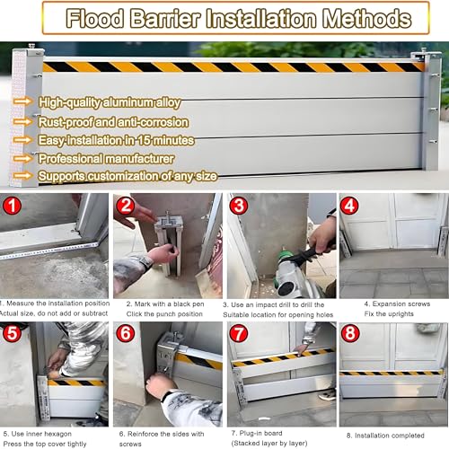 Flood Barriers for Home Exterior