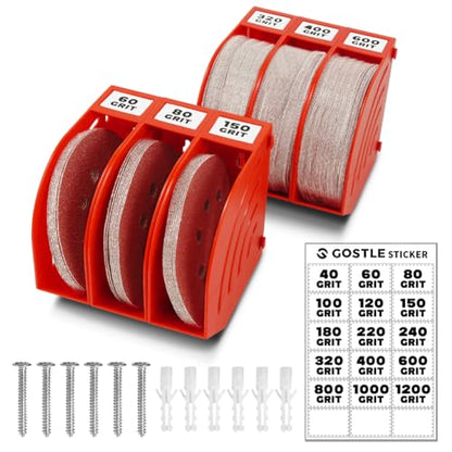 5 Inch Professional Sanding Discs Storage Bins