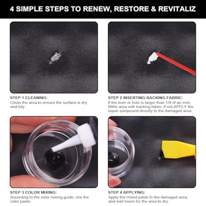 Black Leather Repair Kit