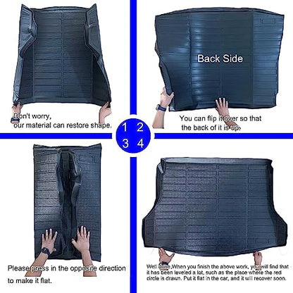 Floor Mats & Cargo Liner for 2012 2013 2014 2015 2016 2017 Chevrolet Chevy Equinox & GMC Terrain