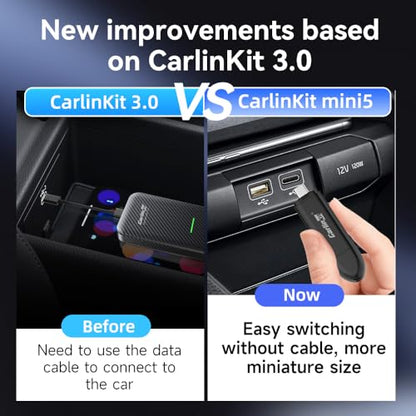 CarPlay Wireless Adapter MiNi SE 2026