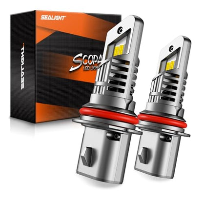 9007 HB5 LED Bulbs Combo (2 Count)
