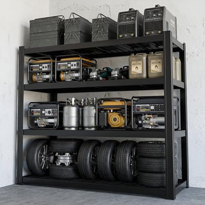 4 Tier Heavy Duty Garage Shelving