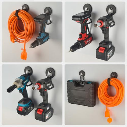 Upgraded Strong Magnetic Hooks Heavy Duty (4 Count)