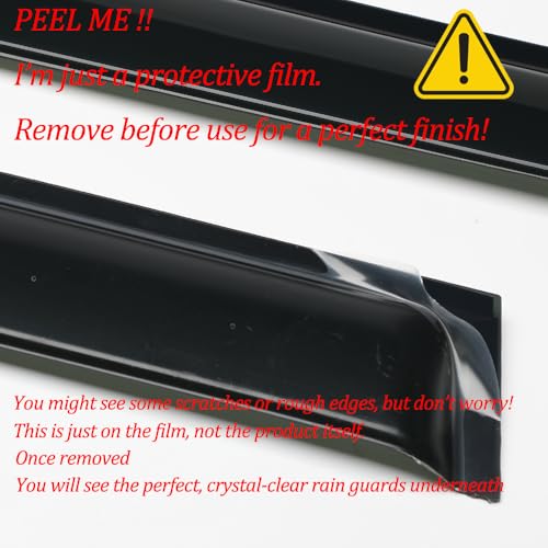 Extra Durable Auto Vent Window Visor for 2007 (4 Count)