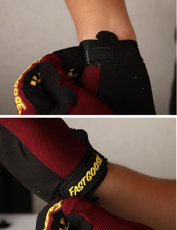 Dirt Bike Motorcycle Gloves for Men Women Finger Touchscreen Motorbike Gloves for BMX ATV MTB Riding