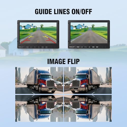 7 inch AHD1080P Wired RV Backup Camera System